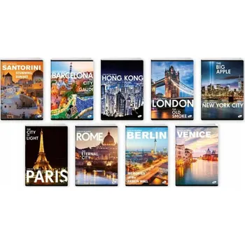 Sešit Linkovaný sešit Elisa A5, 80 listů