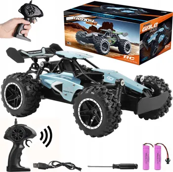 RC model auta VELKÉ AUTO NA DÁLKOVÉ OVLÁDÁNÍ RC TERÉNNÍ 4X4 POHON PILOT 2.4 GHz