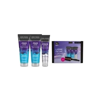 Kosmetika JOHN FRIEDA Varis Box - Frizz Ease Traumlocken Vorteilsset Sada péče o vlasy