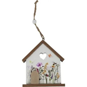 Vánoční dekorace Domeček k zavěšení D7824