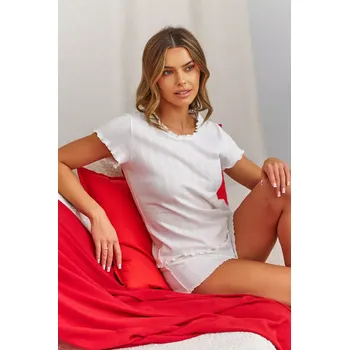 Pánské pyžamo DÁMSKÉ PYŽAMO PM.7444 mléko M