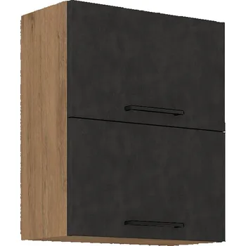 Kuchyňská linka Horní skřínka VEGAS - 60 GU-72 2F, Dub Lancelot / Matera