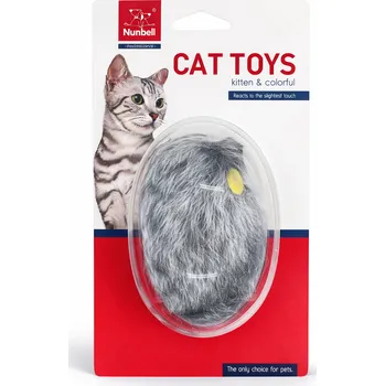 Hračka pro kočku Nunbell Hračka pro kočky – myška, různé barvy