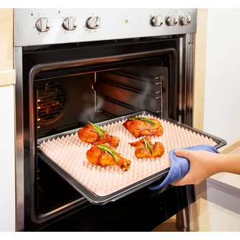 Pečicí pánev Die moderne Hausfrau Silikonová podložka na pečení masa 828122