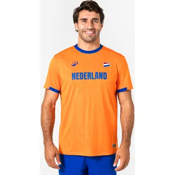 Fotbal KIPSTA Fotbalový dres Nizozemska pro dospělé M MODRÁ|ORANŽOVÁ