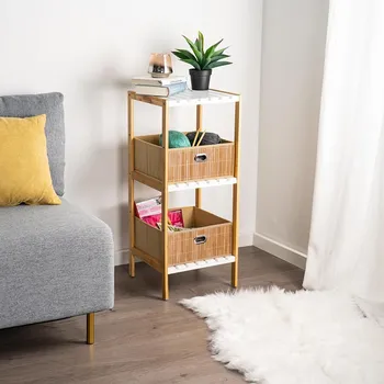 Knihovna Die moderne Hausfrau Bambusový regál Trend 492740