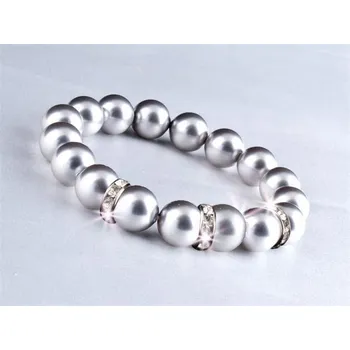 Náramek Náramek SWAROVSKI® Crystals, 3 kroužky s křišťály, 10 mm, ART CRYSTELA ART Crystella