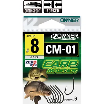 háček Owner CM-1 /8ks/ 53276.04 - FLYLINER