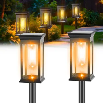 Venkovní osvětlení SOLÁRNÍ ZAHRADNÍ SVĚTLA VODĚODOLNÁ VENKOVNÍ 2KS