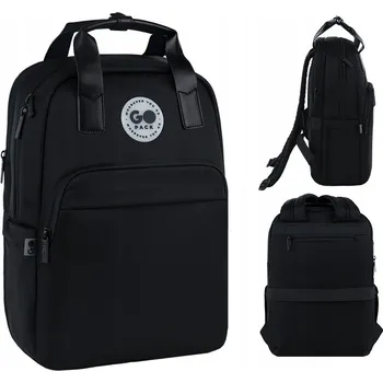 Školní batoh Školní batoh vícekomorový GoPack černý