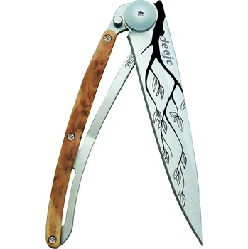 kapesní nůž Kapesní nůž pro leváky Deejo 1CBG22 Tattoo 37g juniper wood Tree