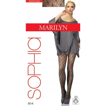 Dámské punčochy Punčocháče Marilyn Sophia 814 80 1/2 černé