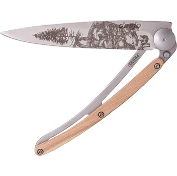 Sport Kapesní nůž Deejo DEE682 Tattoo 37g juniper wood Mushroom
