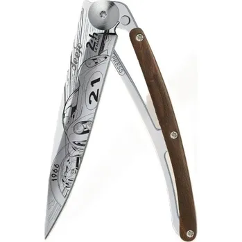 Sport Kapesní nůž Deejo 1AB114 Tattoo Mirror 37g snakewood 24H Le Mans 1966 limitovaná edice