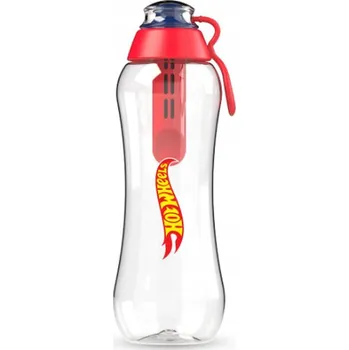 Láhev Filtrační láhev Dafi Soft Hot Wheels 0,5 l 1 filtr + samolepky