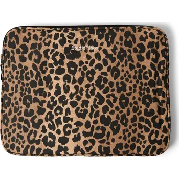 Přebalovací taška STUDIO NOOS Cotton OBAL na Laptop 15´| Brown Leopard