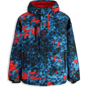 LEMON EXPLORE Chlapecká lyžařská bunda ZL5 MODRÁ