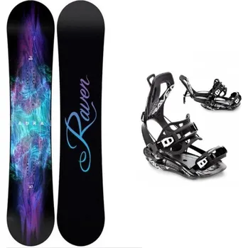 Snowboarding Raven Aura dámský snowboard + Raven FT360 black vázání 135 cm + L (EU 41-44) + DÁREK + Doprava ZDARMA