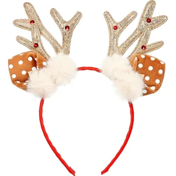 Čelenka Souza! - Čelenka do vlasů se sobími parůžky a oušky