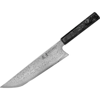 Kuchyňský nůž Nůž Dellinger Sakimaru Chef Carbon damast kuchyňsk