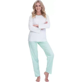 Dámské pyžamo Dámské pyžamo Ruko 2594/12932, S, šampaň