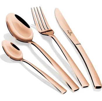 Příbor BERLINGERHAUS Sada příborů 16 ks nerez mirror Rosegold Metallic Line BH-2638