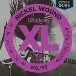 D'Addario EXL156 Fender Squier Bass VI Strings + prodloužená záruka 3 roky