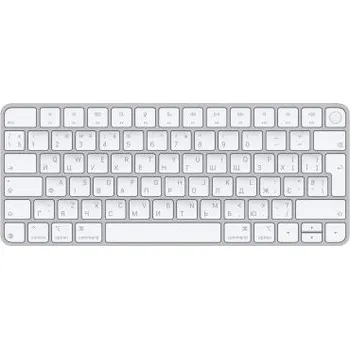 Klávesnice Apple Magic Keyboard Touch ID/Bezdrátová Bluetooth/UA layout/Bílá (MXCK3UA/A)
