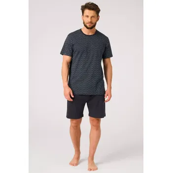 PÁNSKÉ PYŽAMO MNS 936 A26 tmavě modrá XL