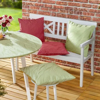 Povlak na polštářek Die moderne Hausfrau Venkovní žakárový povlak na polštář, červený 492036