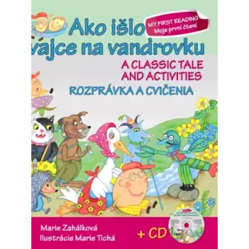Ako išlo vajce na vandrovku Rozprávka a cvičenia + CD (Marie Zahálková, 2013)