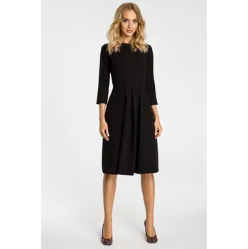 Dámské šaty M335 černé šaty -M- Černé MOE