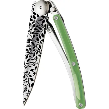 Sport Kapesní nůž Deejo 9AP021 Tattoo colors 27g green Nature