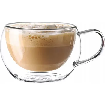 Šálky na kávu termosklenice Altom Design Andrea 300 ml sada 6 Ks