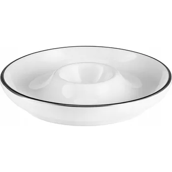 Stojánek na vajíčko Porcelánový kalíšek na vejce PLUS Platin Villa Italia