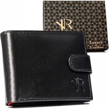 Peněženka Rovicky pánská peněženka z pravé kůže černá - muž