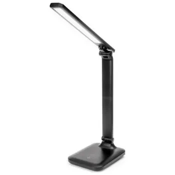 Lampička Platinet PDL194B stolní LED lampa Remus 5W stmívatelná, dotykové ovládání, USB port, černá (pladll194n)