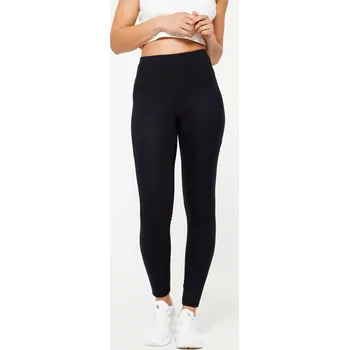 DOMYOS Dámské fitness legíny s vysokým pasem XL ČERNÁ