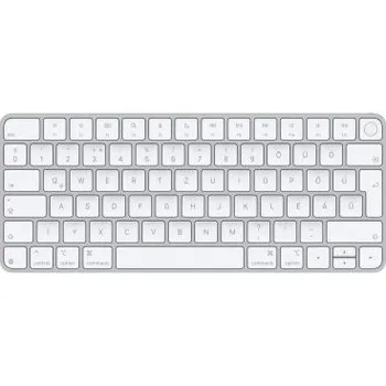 Klávesnice Apple Magic Keyboard Touch ID/Bezdrátová Bluetooth/HU layout/Bílá (MXCK3MG/A)