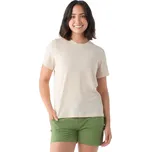 Dámské merino tričko s krátkým rukávem SMARTWOOL Women's Perfect Crew Short Sleeve Tee, Almond velikost: XS