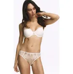 Reserved - Kalhotky s krajkovým zdobením - krémová - 792HQ-01X - 792HQ-01X-XS