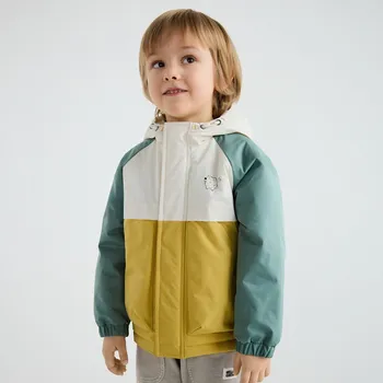 Chlapecká bunda Reserved - Bunda s kapucí - světle zelená - 831HF-70X - 831HF-70X-98