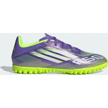 Fotbal ADIDAS Kopačky F50 Club Turf 43 1/3 BÍLÁ|FIALOVÁ|ŽLUTÁ