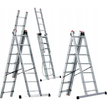 Žebřík Žebřík 3x9 HIGHER na schody PRO+