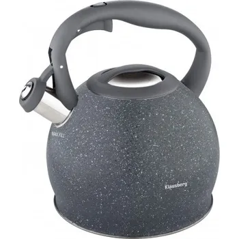 Varná konvice Tradiční ocelová Konvice Klausberg 3 l šedá