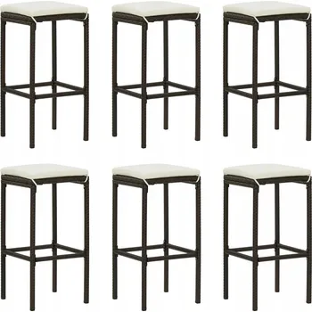 Barová židle Barová Židle VidaXL odstíny béžové 76 cm plast