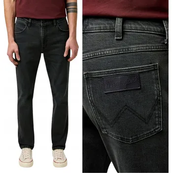 Pánské džíny Džíny Wrangler Larston 112373031 Ash W 33 / L 32