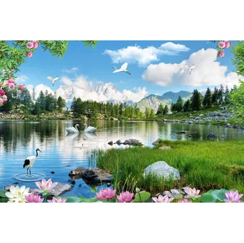 Fototapeta Fototapeta na zeď dekorace do obýváku výhled krajina panorama 240x360 cm