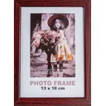 FANDY Dřevěný rámeček Style 13x18 5 červený