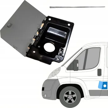Palivová nádrž Víčko palivové nádrže pro Peugeot Boxer 2006-2014 / Levá strana / Sada